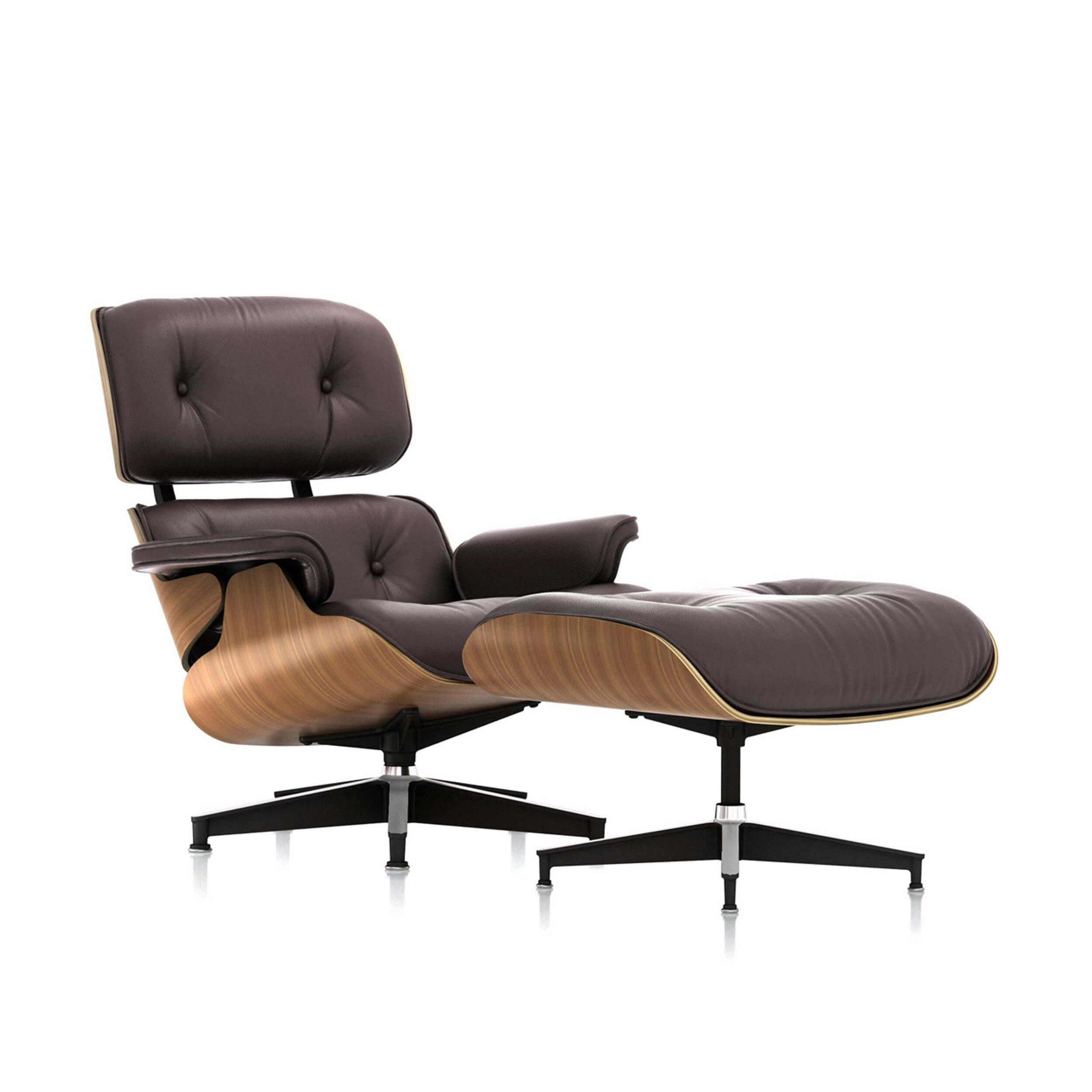 Meget rart godt Tæt Behandling Eames® Lounge Chair and Ottoman | Leather Chair with Ottoman